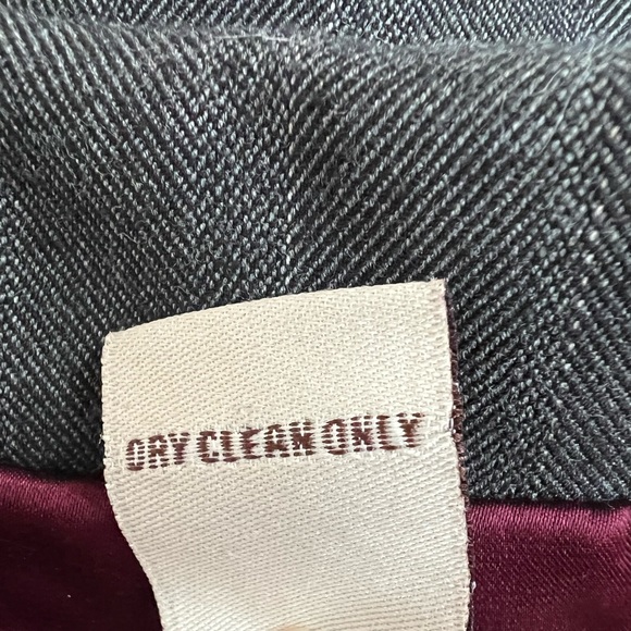 Gray Short Sleeve Three Button Blazer Jacket Size Large - Picture 8 of 11